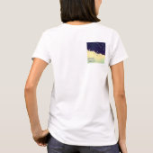 魔法使いは気が狂う（女性用） Tシャツ (裏面)