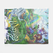 魔法使いオズフリースブランケット フリースブランケット (正面(横))