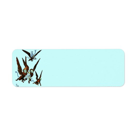 魔法使いオズ住所 シール (正面)