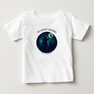 魔法使いデザインの軽量キッズ服 ベビーTシャツ