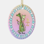 魔法使いドラゴン セラミックオーナメント (右)