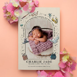 魔法使いハリー・ポッター誕生のお知らせ 招待状