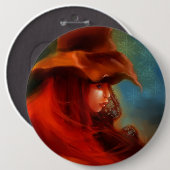 魔法使いボタン 缶バッジ (正面&裏面)