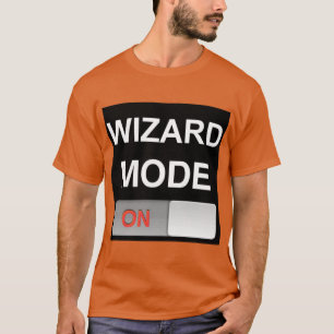 魔法使いモード: 暗い版-味方されたTシャツを選抜して下さい Tシャツ