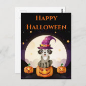 魔法使いラクーン ポストカード (正面/裏面)