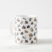 魔法使い猫の冒険 - 魅惑の猫の世界 コーヒーマグカップ (正面左)