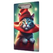 魔法使い猫 クリップボード (左)