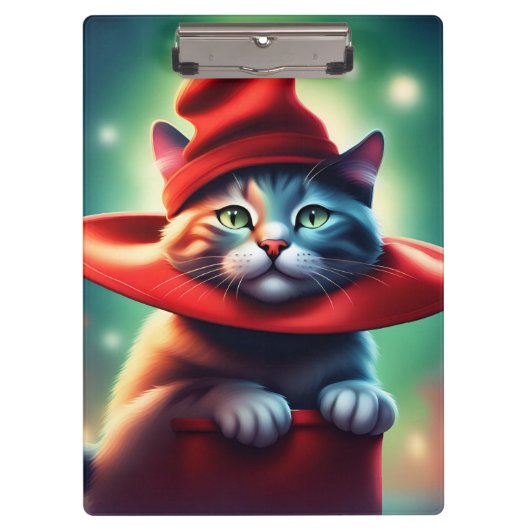 魔法使い猫 クリップボード (正面)
