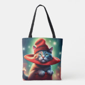 魔法使い猫 トートバッグ (裏面)
