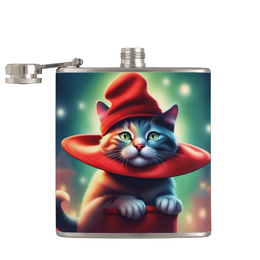 魔法使い猫 フラスク (オープン)