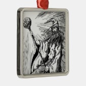 魔法使い メタルオーナメント (右)