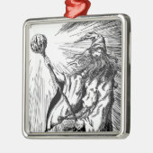 魔法使い メタルオーナメント (左)