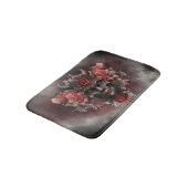 魔法使い | 赤い目を持つ暗白熱［赤熱］光を放つい角の悪魔 バスマット (アングル)