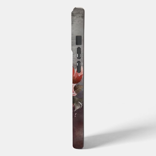 魔法使い | 赤い目を持つ暗白熱［赤熱］光を放つい角の悪魔 Case-Mate iPhoneケース (裏面 / 左)