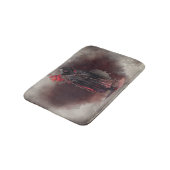 魔法使い | 闇の暗い魔女白熱［赤熱］光を放つ赤い目 バスマット (アングル)