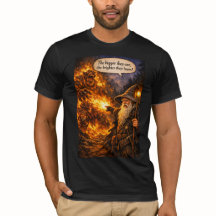 魔法使いVSトロールのTシャツ