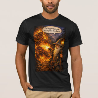 魔法使いVSトロールのTシャツ Tシャツ