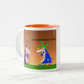 魔法使素晴らしい会計士とジェスター ツートーンマグカップ (正面左)