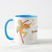 魔法信じフェアリーマグに入るか マグカップ (左)