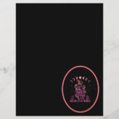 魔法信じ天測ウィッカ信者スクラップブック紙 (裏面)