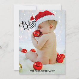 魔法信じ・クリスマス・フォトカードの「」 シーズンカード