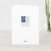 魔法信じ·フェアリーのグリーティング·カード カード (裏面)