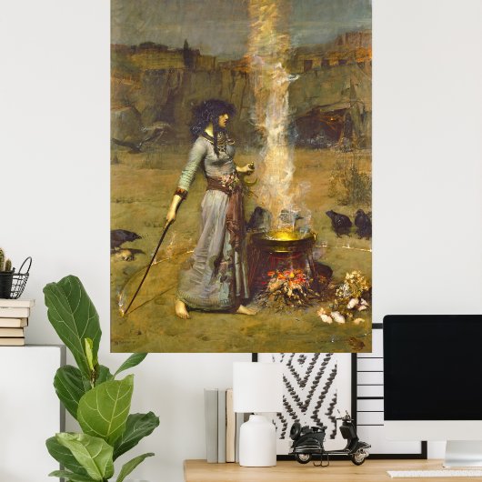 魔法円1886 ポスター (ホームオフィス)