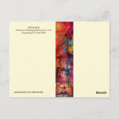 魔法剣ファンタジーモノグラムのエクスカリブクイーン ポストカード (裏面)