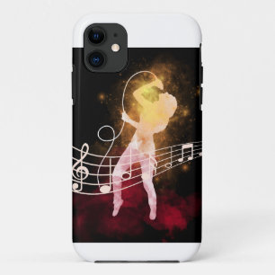 魔法力の音楽と歌手の電話ケース iPhone 11 ケース