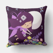 魔法化粧枕の夜 クッション (裏面)