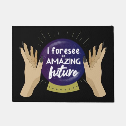 魔法占い師、霊魂 ドアマット (正面)