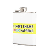 魔法句を受け入感動的れる フラスク (左)