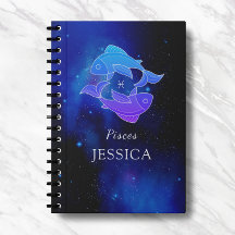 魔法名と〔占星術の〕十二宮図記号Pisces Notebook