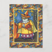 魔法呪文とハロウィーンフード,フクロウウィザード シーズンポストカード (正面)