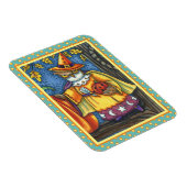 魔法呪文とハロウィーンフード，フクロウウィザード マグネット (右側)