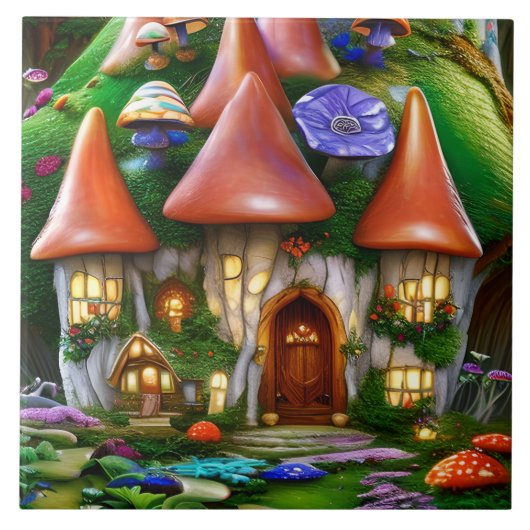 魔法図 タイル (正面)