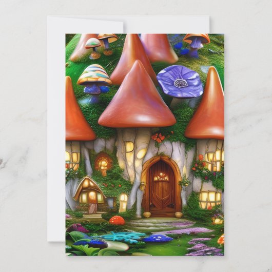 魔法図 招待状 (正面)