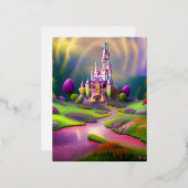 魔法図 箔シーズンポストカード (正面/裏面)