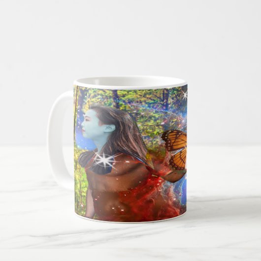 魔法園 コーヒーマグカップ (正面左)