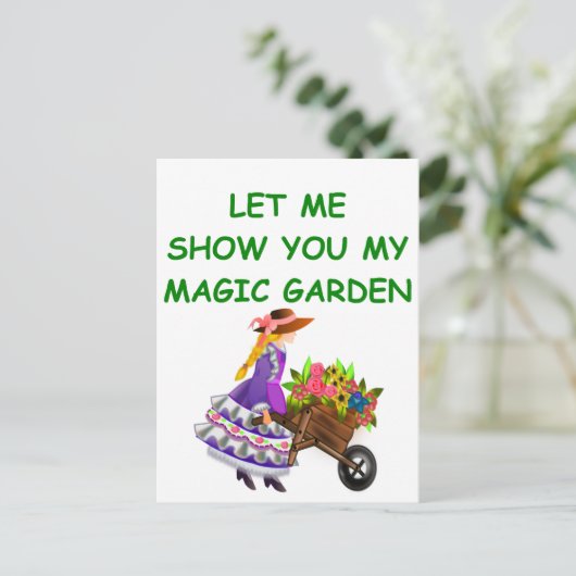 魔法園 ポストカード (スタンド正面)