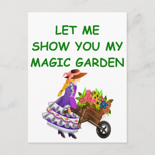 魔法園 ポストカード (正面)