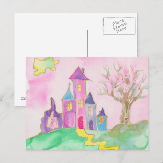 魔法城 ポストカード (正面/裏面)