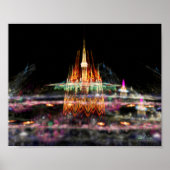 魔法城(10x8) ポスター (正面)