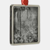 魔法場面 メタルオーナメント (右)