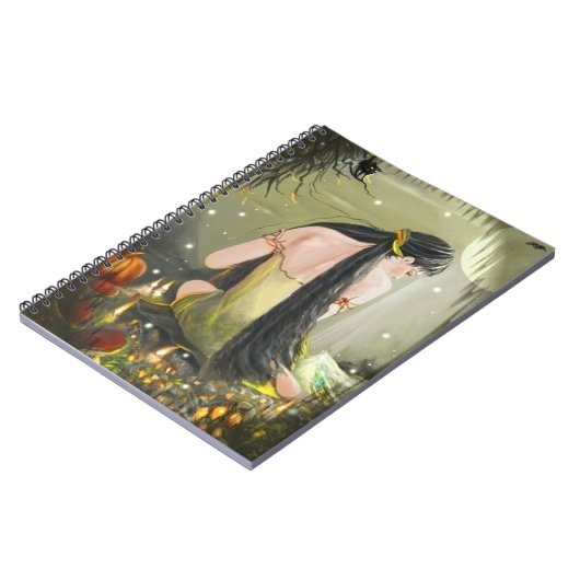 魔法夜 ノートブック (左側)