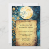 魔法天星宇宙金ゴールドスターズムーン 招待状 (正面)