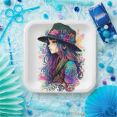 魔法女 ペーパープレート (パーティー)