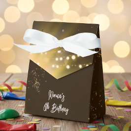 魔法妖精のシルエットで夜子供の誕生日 フェイバーボックス