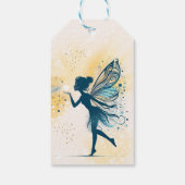 魔法妖精の塵と星の子供の誕生日 ギフトタグ (裏面)