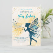 魔法妖精の塵と星の子供の誕生日 招待状 (スタンド正面)